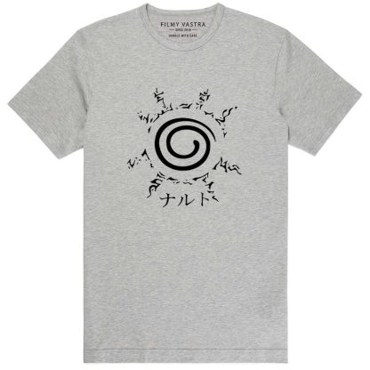 Naruto – Uzumaki, Kakashi, Nine Tail & Kyuubi Seal Combo T-Shirts (Pack of 4) - Image 5