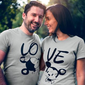 Love Cartoon Couple T-Shirt