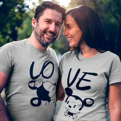 Love Cartoon Couple T-Shirt
