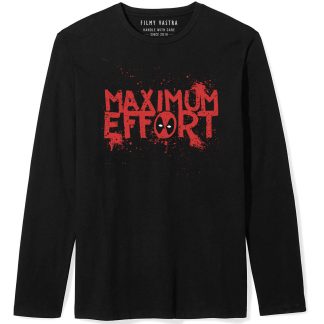 Maximum Effort Black Full Sleeve T-Shirt