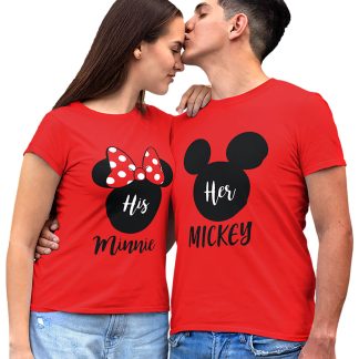 Mickey & Minnie Couple T-Shirt