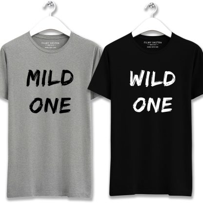 Mild One And Wild One Couple T-Shirt