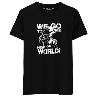 Monkey D. Luffy New World Black T-Shirt