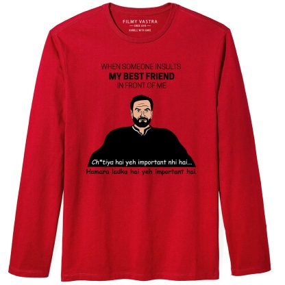 My Best Friend – Mirzapur Edition Full Sleeve T-Shirt