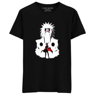 Naruto Jiraiya Black T-Shirt