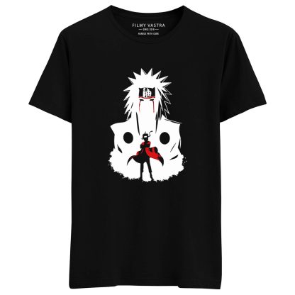 Naruto Jiraiya Black T-Shirt