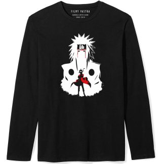 Naruto Jiraiya Black Full Sleeve T-Shirt