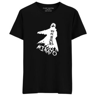 Naruto Minato Black T-Shirt