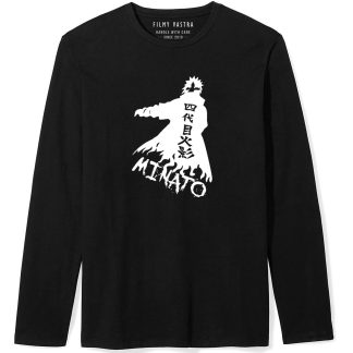 Naruto Minato Black Full Sleeve T-Shirt
