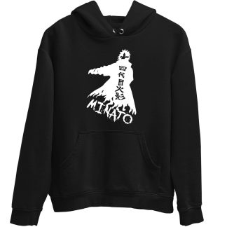 Naruto Minato Black Hoodie