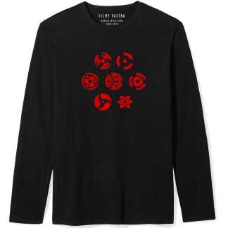 Naruto Sharingan Black Full Sleeve T-Shirt