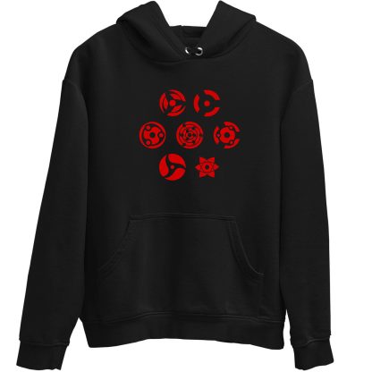 Naruto Sharingan Black Hoodie
