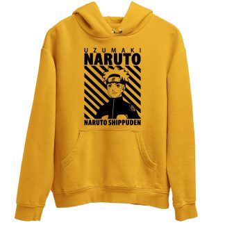 Naruto Uzumaki Mustard Hoodie