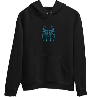 Neon Spiderman logo Hoodie