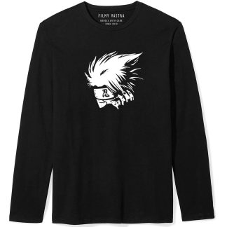 Ninja Kakashi Hatake Black Full Sleeve T-Shirt