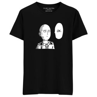 One Punch Man Black T-Shirt