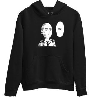 One Punch Man Black Hoodie