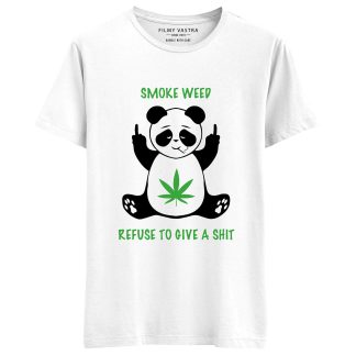 Refuse to give shit – Panda Edition T-Shirt