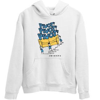 Pivot Friends White Hoodie