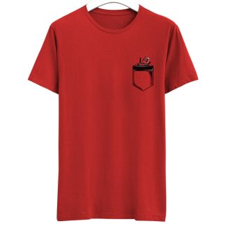 Pocket Deadpool Red T-Shirt
