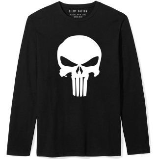 Punisher Black Full Sleeve T-Shirt