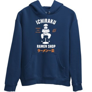Naruto Ramen Shop Blue Hoodie