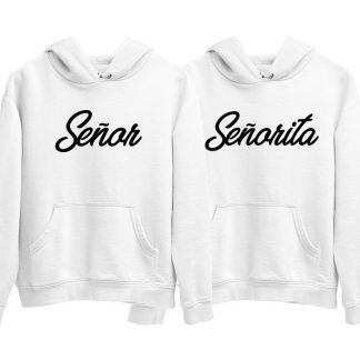 Senor & Senorita Couple Hoodie (Price for 2 pcs)