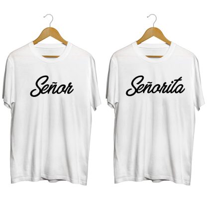 Senor & Senorita Couple T-Shirt - Image 2