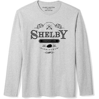 Shelby Company Grey Full Sleeve T-Shirt