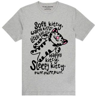 Soft Kitty Grey T-Shirt
