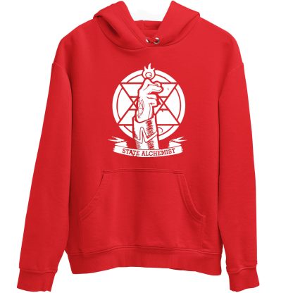 State Alchemist Red Hoodie