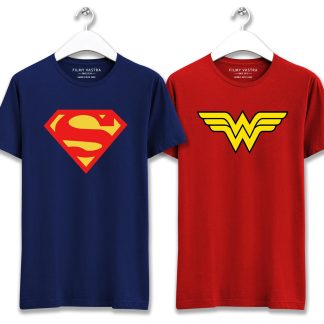 Superhero Couple T-Shirt