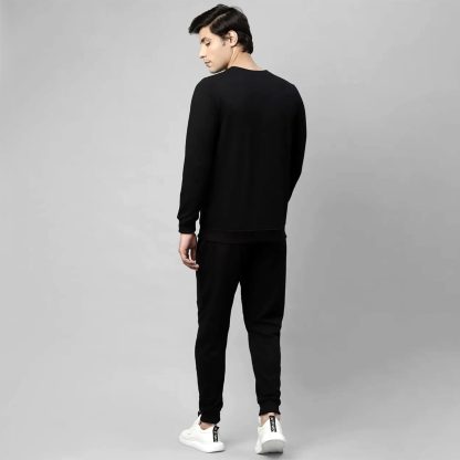 Plain Black Sweatshirt & Jogger Combo - Image 6