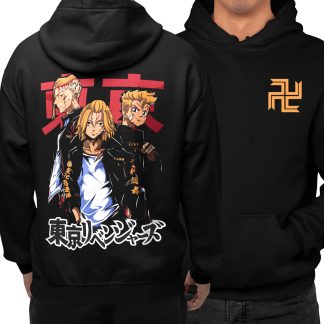 Tokyo Manji Gang Black Hoodie