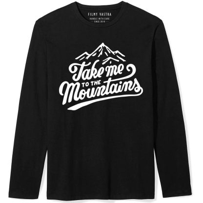 Take me to the Mountains Full Sleeve T-Shirt - Image 2