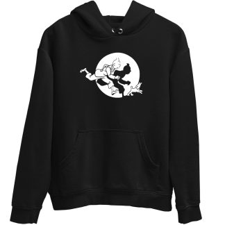 Tin Tin Black Hoodie