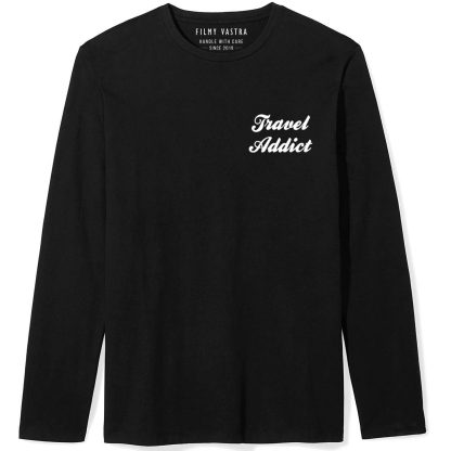 Travel Addict Full Sleeve T-Shirt - Image 2