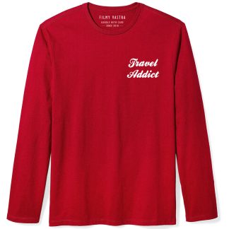 Travel Addict Full Sleeve T-Shirt