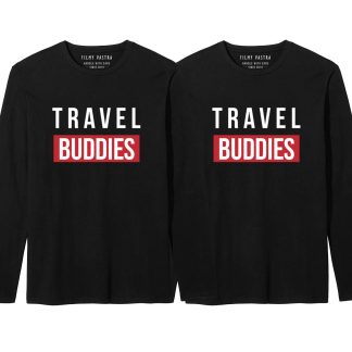 Travel Buddies Combo Full Sleeve T-Shirt