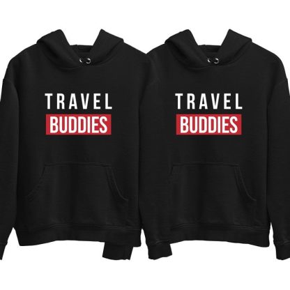 Travel Buddies Combo Hoodie (Price for 2 pcs)