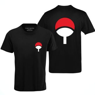 Uchiha Clan Logo Black T-Shirt
