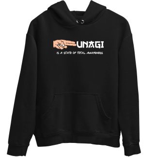 Unagi Friends Black Hoodie