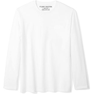 White Full Sleeve T-Shirt