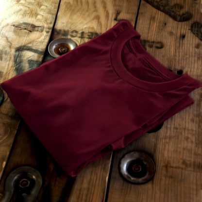 Wine Red T-Shirt - Image 2