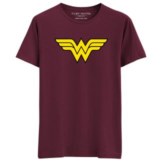 Wonderwoman Maroon T-Shirt