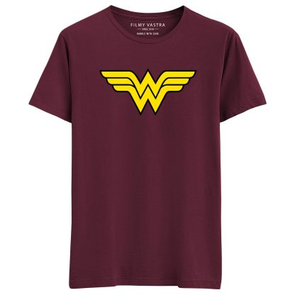 Wonderwoman Maroon T-Shirt