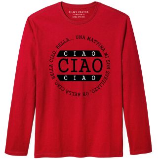 Bella Ciao Lyrics Money Heist Full Sleeve T-Shirt