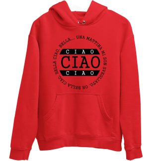 Bella Ciao Lyrics Money Heist Hoodie