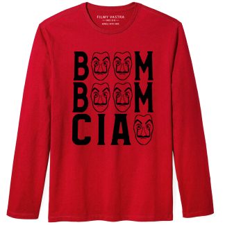 Boom Boom Ciao Money Heist Full Sleeve T-Shirt