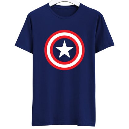 Avenger Classic + Captain America Combo T-Shirts - Image 2
